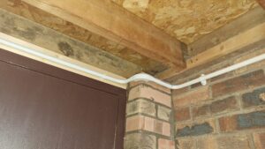 Garage PVC Conduit 2 Garage containment - PVC conduit